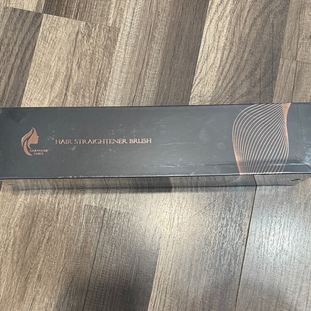 Black Hair Straightener Brush